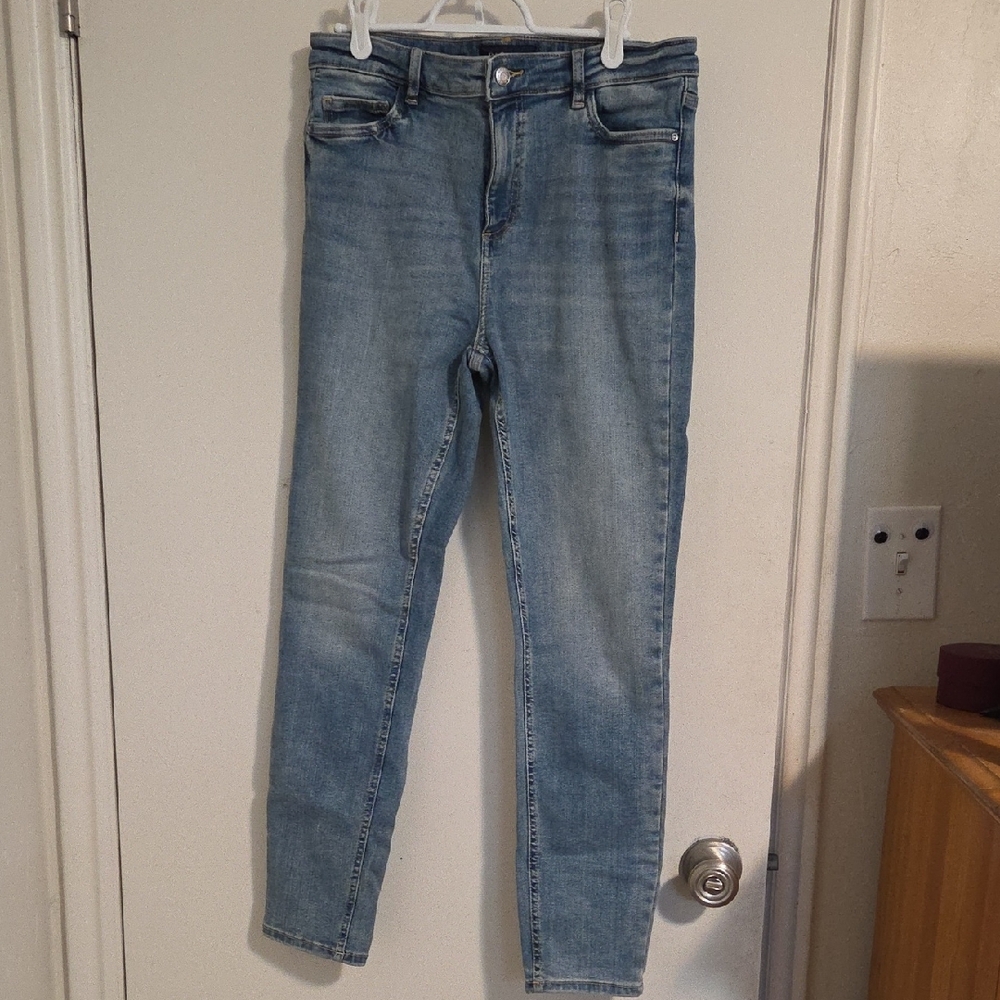 Piombo Light Blue Women's Skinny Jeans